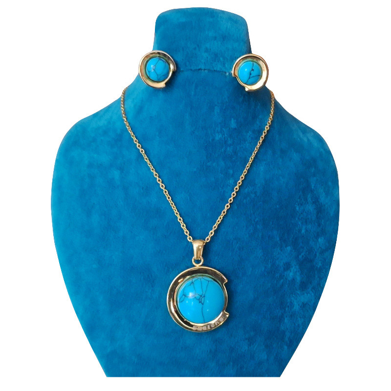 نیم ست زنانه مدل استیل و طرح فیروزه نیم ست زنانه مدل استیل و طرح فیروزه