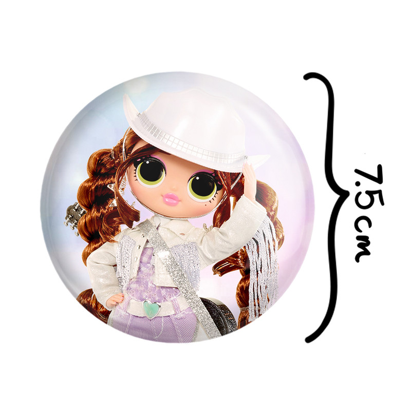 آینه جیبی خندالو مدل عروسک ال او ال LOL کد 27890