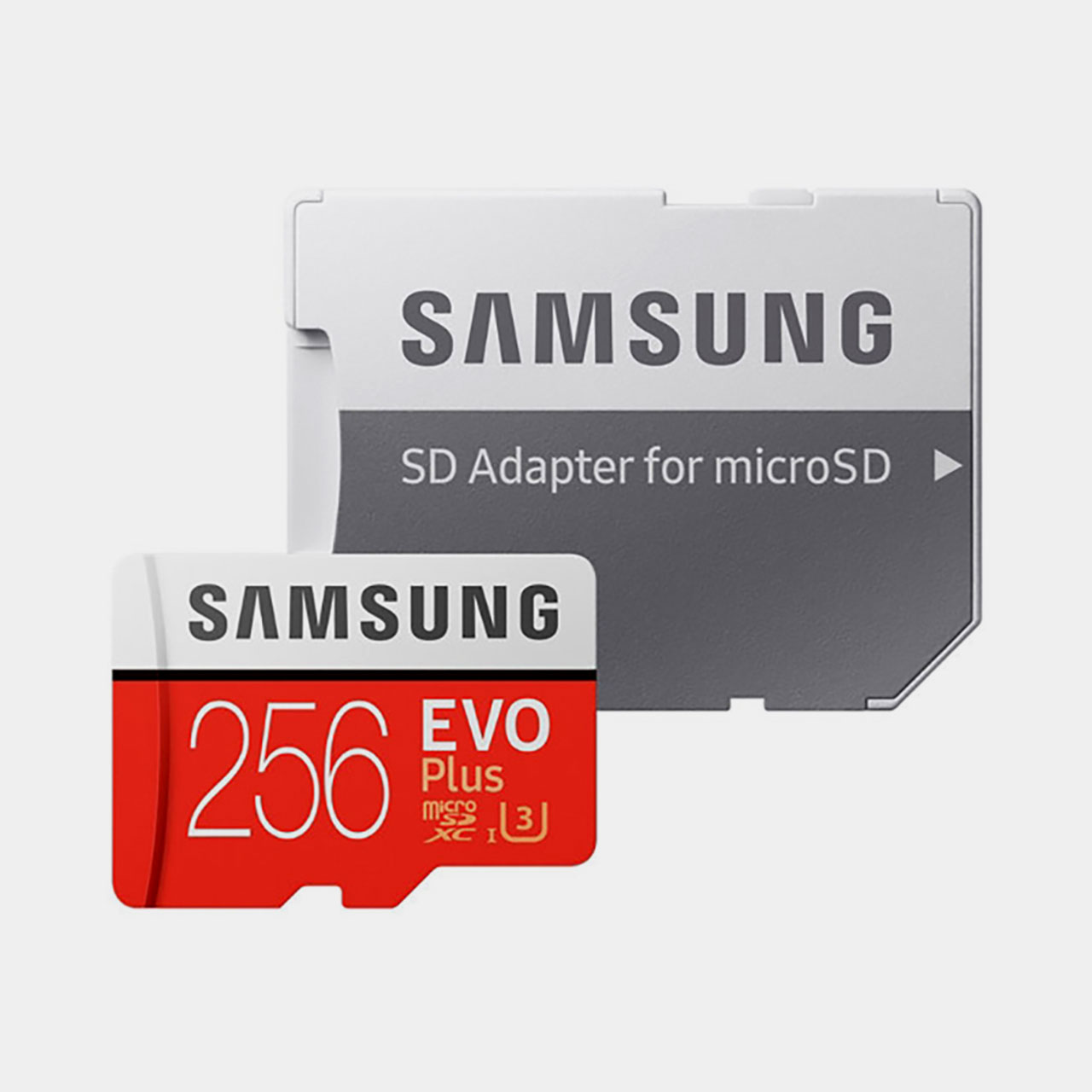 کارت حافظه microSDXC مدل Evo کلاس 10 استاندارد UHS-I U3 سرعت 100MBps ظرفیت 256 گیگابایت به همراه آداپتور SD                     غیر اصل