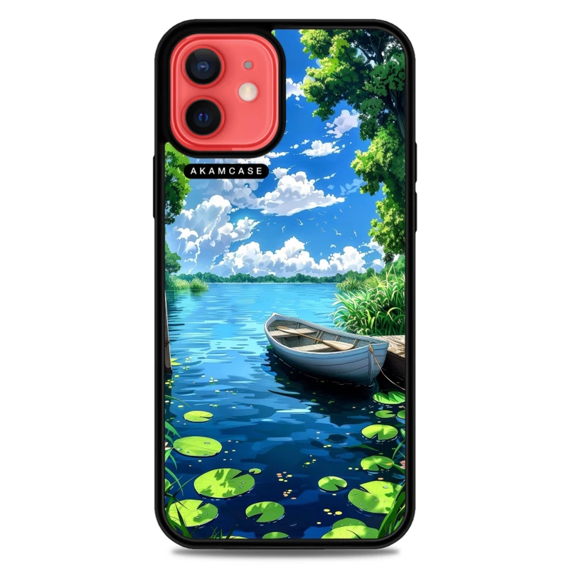 کاور آکام مدل AMC-WA12-NATURE-24 مناسب برای گوشی موبایل اپل iPhone 12