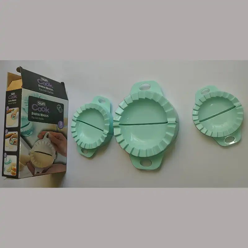 قالب پیراشکی سان کوک مدل Ravioli Kalibi مجموعه 3 عددی
