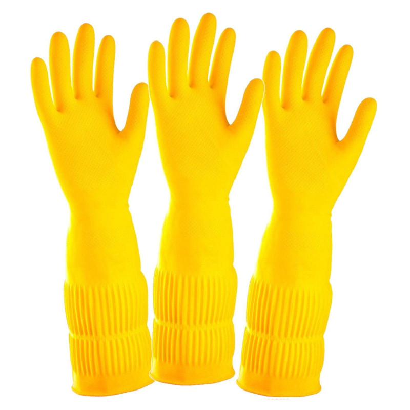 دستکش آشپزخانه گیلان مدل Golbarg کد M بسته سه عددی