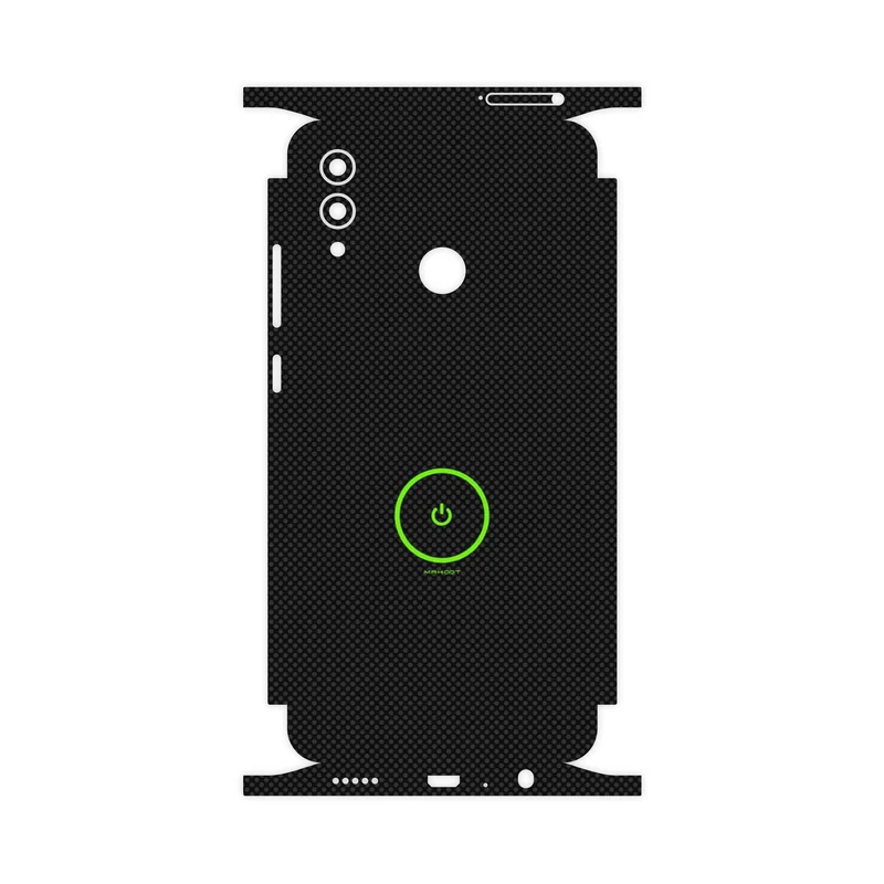 برچسب پوششی ماهوت مدل Minimal Power Button-FullSkin مناسب برای گوشی موبایل آنر 10 Lite