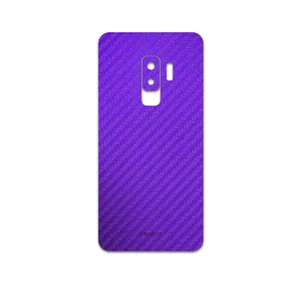MAHOOT Purple-Fiber Cover Sticker for Samsung Galaxy S9 Plus