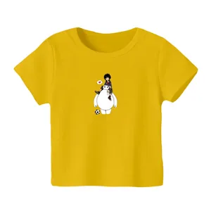 تی شرت آستین کوتاه بچگانه مدل بیمکس و توپ فوتبال