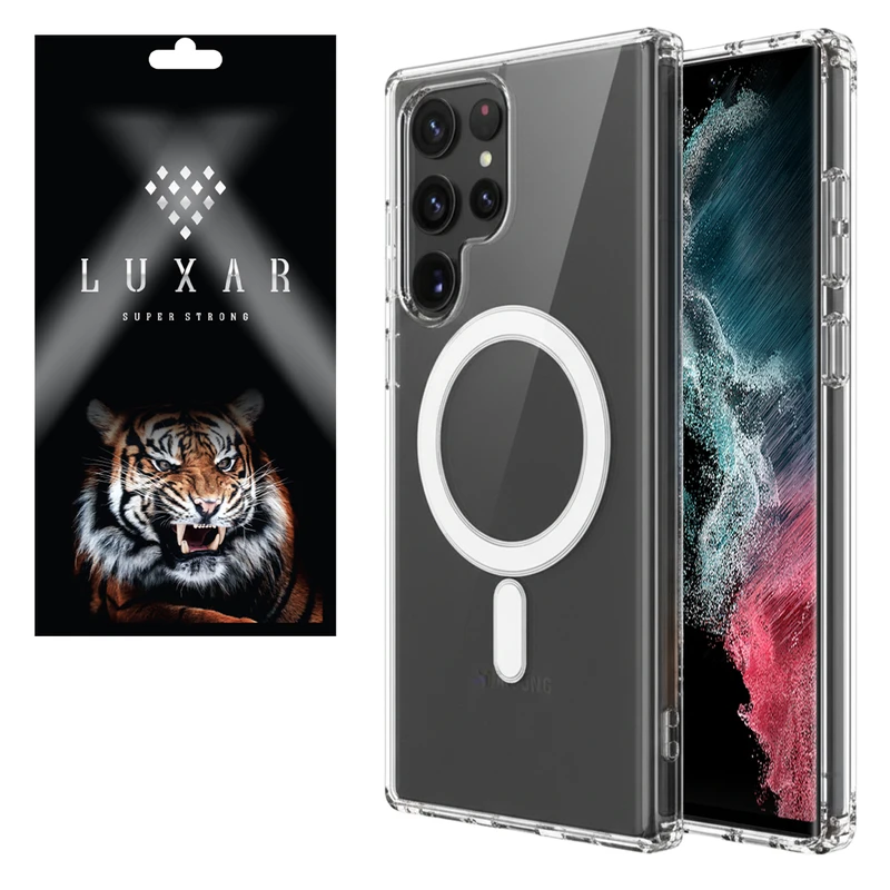 کاور لوکسار مدل S22 Ultra _clmag مناسب برای گوشی موبایل سامسونگ Galaxy S22 Ultra
