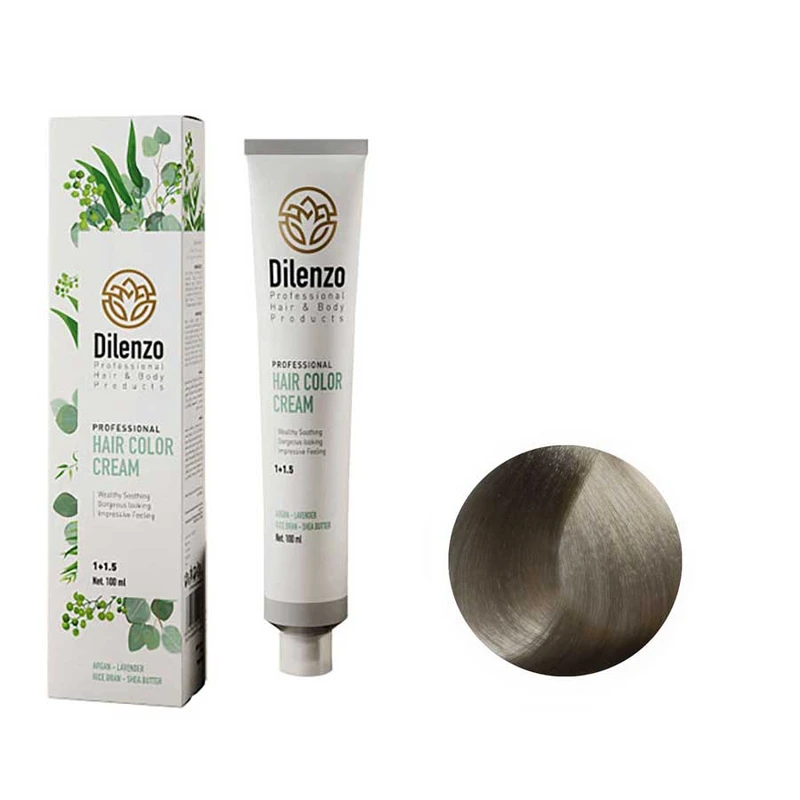 رنگ مو دیلنزو شماره 10C حجم 100 میلی لیتر رنگ بلوند خاکستری خیلی خیلی روشن