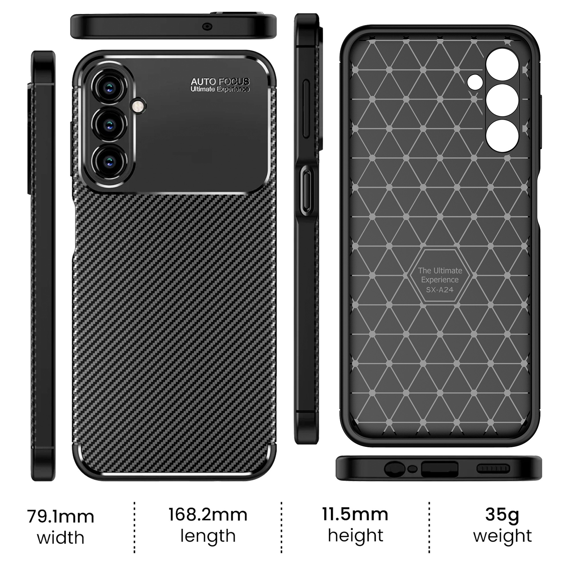 کاور سامورایی مدل AF مناسب برای گوشی موبایل سامسونگ Galaxy A24 4G