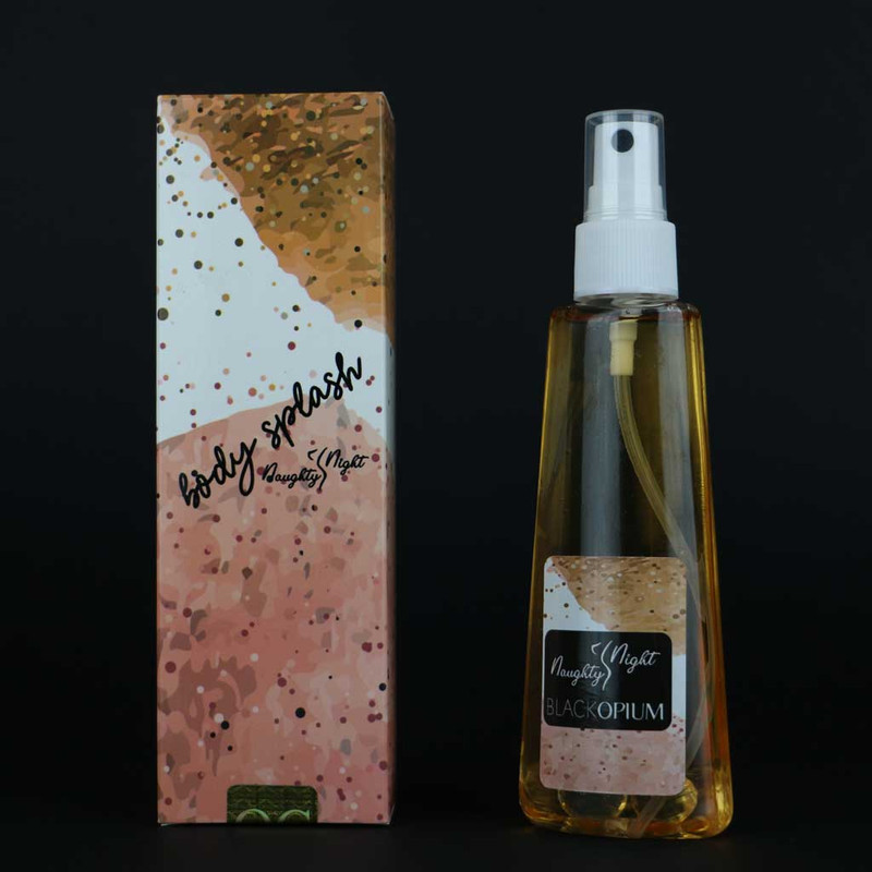 بادی اسپلش زنانه ناتی نایت مدل YVES SAINT LAURENT OPIUM حجم 110 میلی لیتر بسته 2 عددی