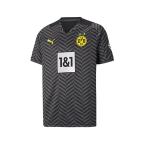 تی شرت آستین کوتاه ورزشی مردانه مدل لباس دوم دورتموند 2022