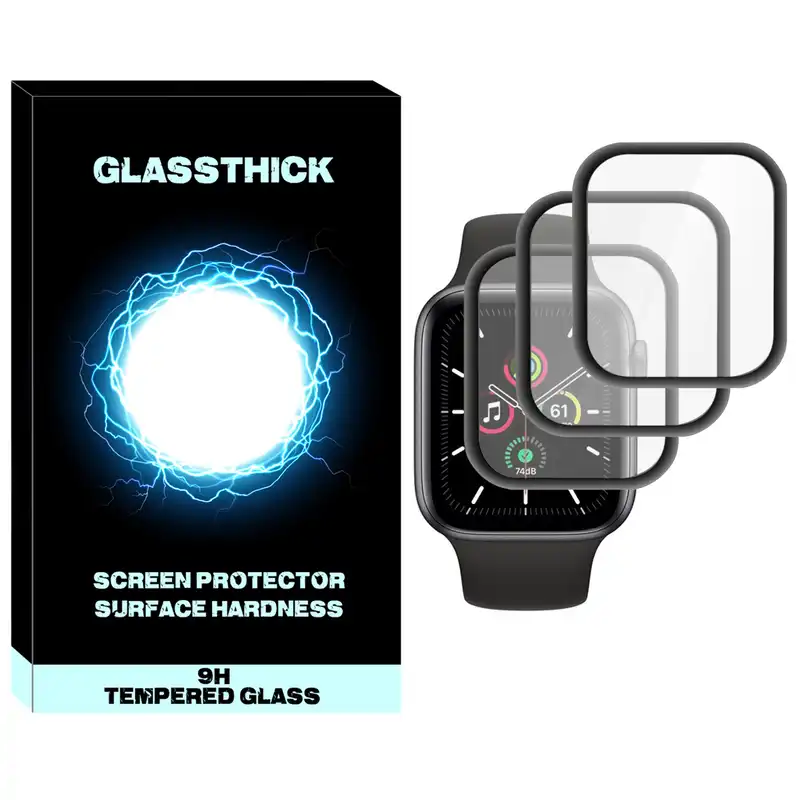 محافظ صفحه نمایش نانو گلستیگ مدل NGL مناسب برای ساعت هوشمند اپل 40 میلی متری بسته سه عددی