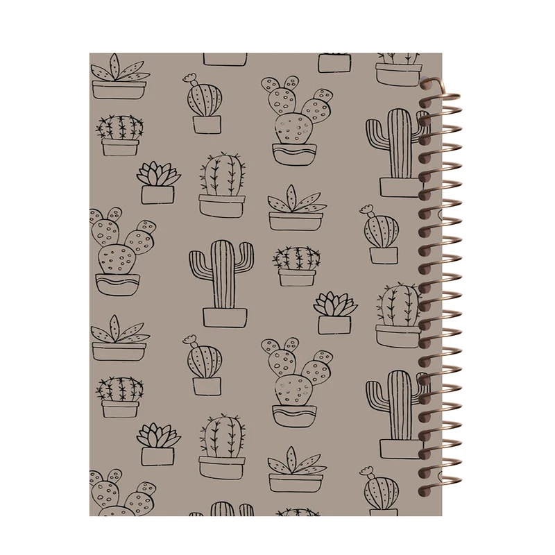 دفتر زبان 60 برگ طرح کاکتوس کد L239