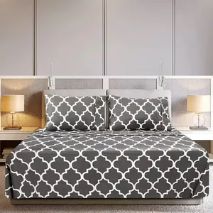 سرویس ملحفه آرین مدل کلاسیک کد Ar180 دو نفره 3 تکه