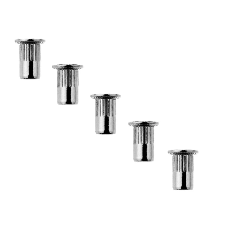 مهره پرچ پایا مدل لبه دار M3 کد PAYA69 مجموعه 5 عددی