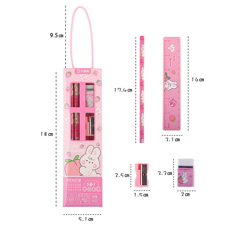 ست لوازم التحریر مدل HTZ-1503 کد Pnk5