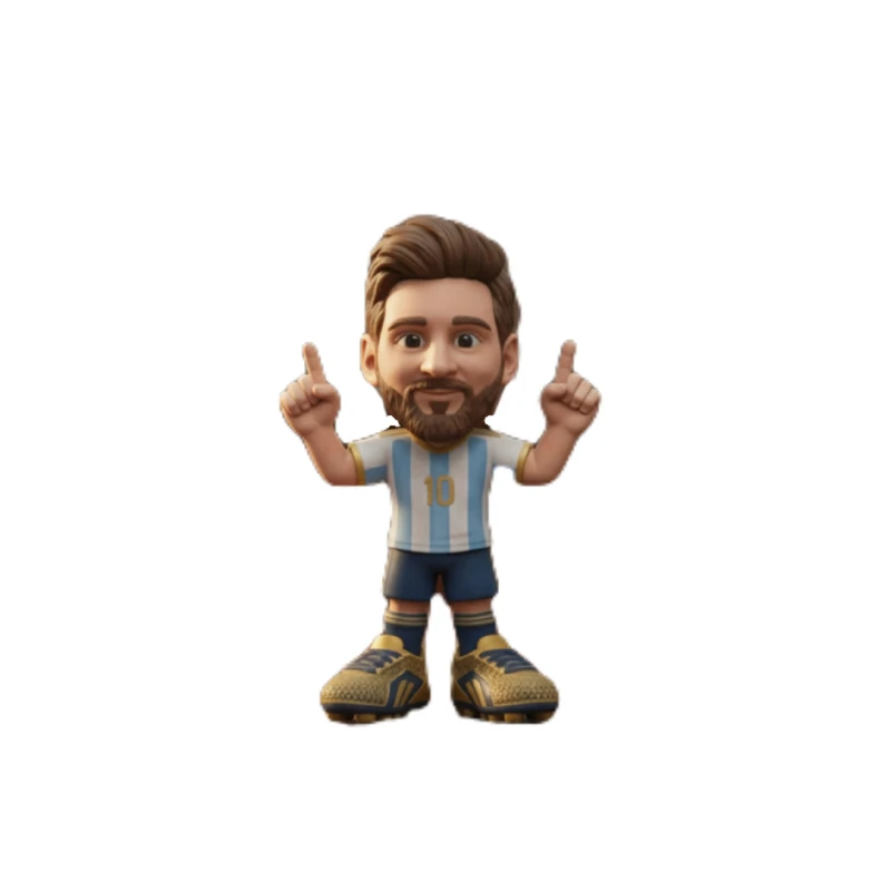 فیگور طرح شخصیت لیونل مسی ارتفاع ۱۳ سانتی متر