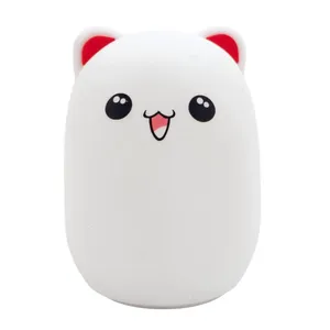 چراغ خواب کودک ناب سل مدل خرس کوچولو شارژی سیلیکونی BUD BEAR SILICONE LAMP