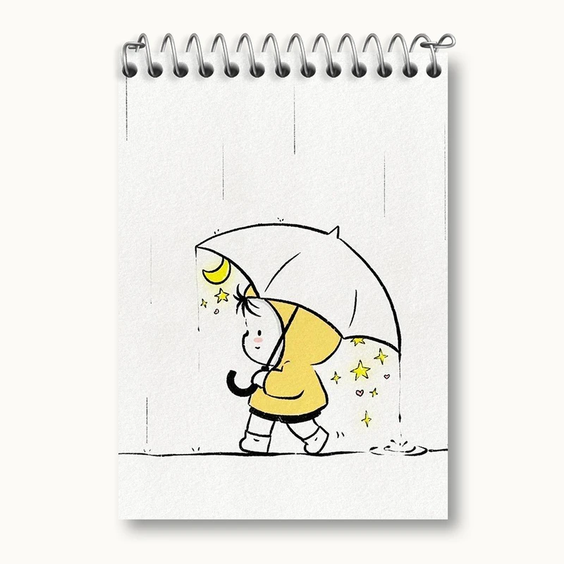 دفتر یادداشت 50 برگ خندالو طرح کودکانه کیوت کد N3264