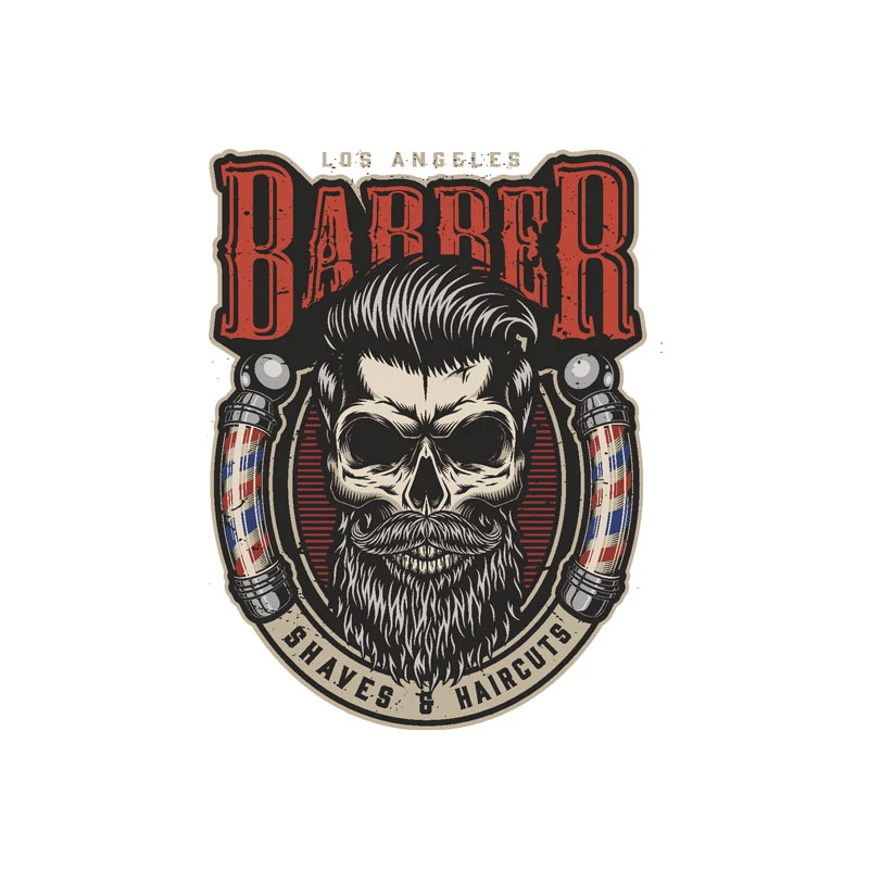 برچسب بدنه خودرو رایسان طرح barber کد st0137