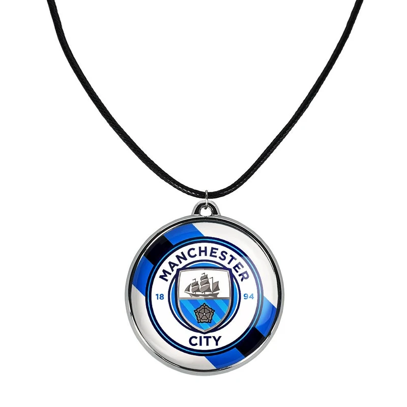 گردنبند خندالو مدل باشگاه منچستر سیتی کد 2677426763