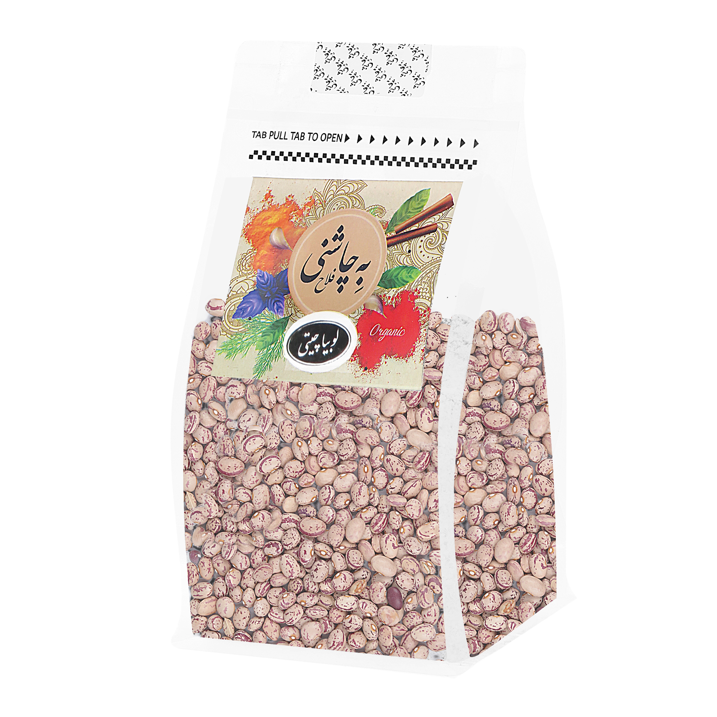 لوبیا چیتی ممتاز به چاشنی - 1000 گرم