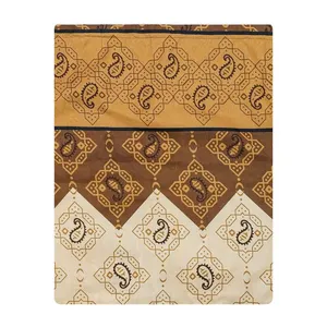 ملحفه تشک مهمان آدنو مدل Gilding کد CH23 یک نفره سایز 90x190 سانتی متر