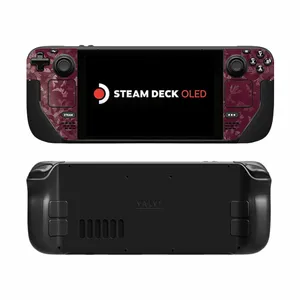 MAHOOT Valve Steam Deck OLED_Red Wildflower-Matte Black