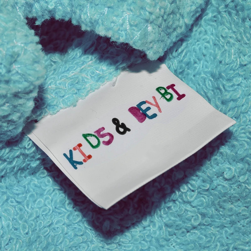 حوله پالتویی کودک کیدس اند بیبی مدل K-32313 سایز 60