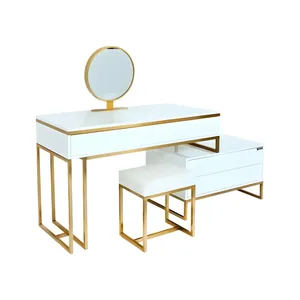 میز آرایش اسمردیس مدل +U104 - MDF