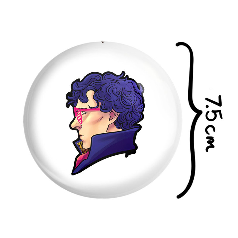 آینه جیبی خندالو مدل شرلوک هولمز Sherlock Holmes کد 10159 آینه جیبی خندالو مدل شرلوک هولمز Sherlock Holmes کد 10159