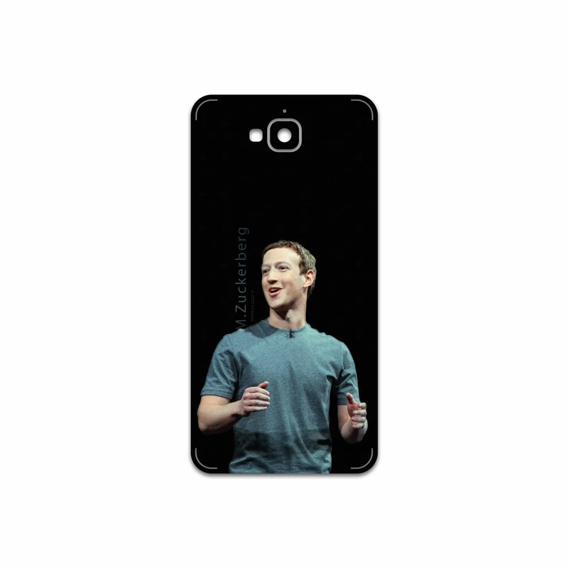 برچسب پوششی ماهوت مدل Mark Zuckerberg مناسب برای گوشی موبایل هوآوی Y6 Pro