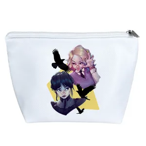 کیف لوازم آرایش دخترانه خندالو مدل ونزدی و ایند سریال ونزدی کد 2083