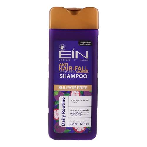 شامپو ضد ریزش مو ای آی ان مدل Ginseng And Caffeine مناسب برای موهای کم حجم و معمولی حجم 354 میلی لیتر