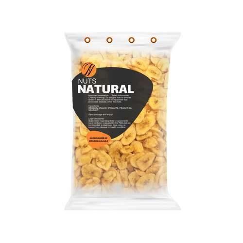 موز خشک اسلایسی نچرال - 250 گرم