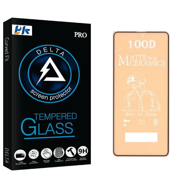 محافظ صفحه نمایش مات پی کی مدل Delta Glass مناسب برای گوشی موبایل سامسونگ Galaxy A01 CORE