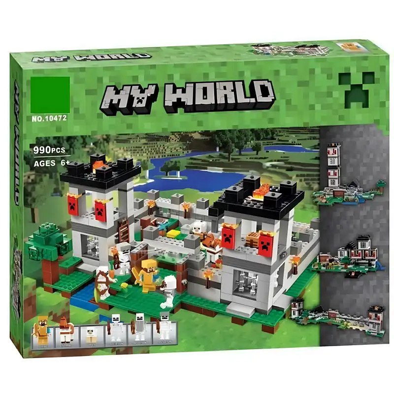 ساختنی 990 تکه طرح ماینکرافت مدل The Fortress کد 10472