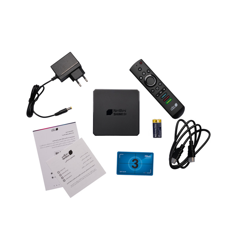 اندروید باکس نت باکس مدل شاین اس به همراه ۳ ماه اشتراک رایگان نماوا