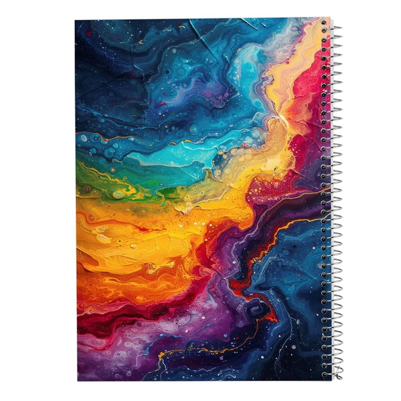 دفتر شطرنجی 50 برگ مدوپد طرح اشکال فانتزی کد DF16269