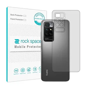 Transparent Rockspace HyGEL model back protector suitable for Xiaomi Redmi 10 Prime 2022 mobile phone