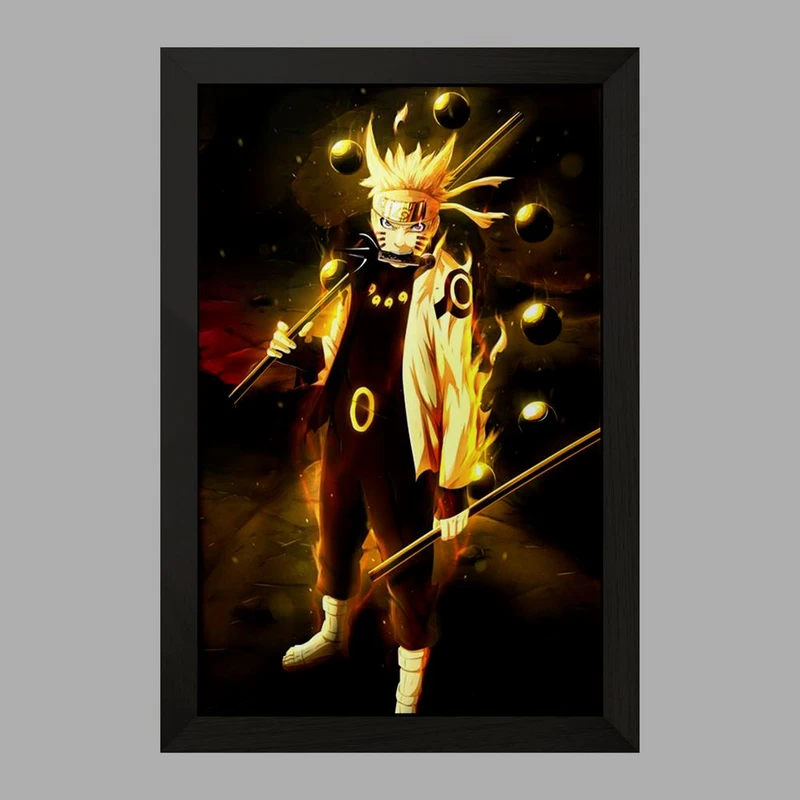 تابلو خندالو مدل ناروتو و ساسکه انیمه ناروتو Naruto کد 11255