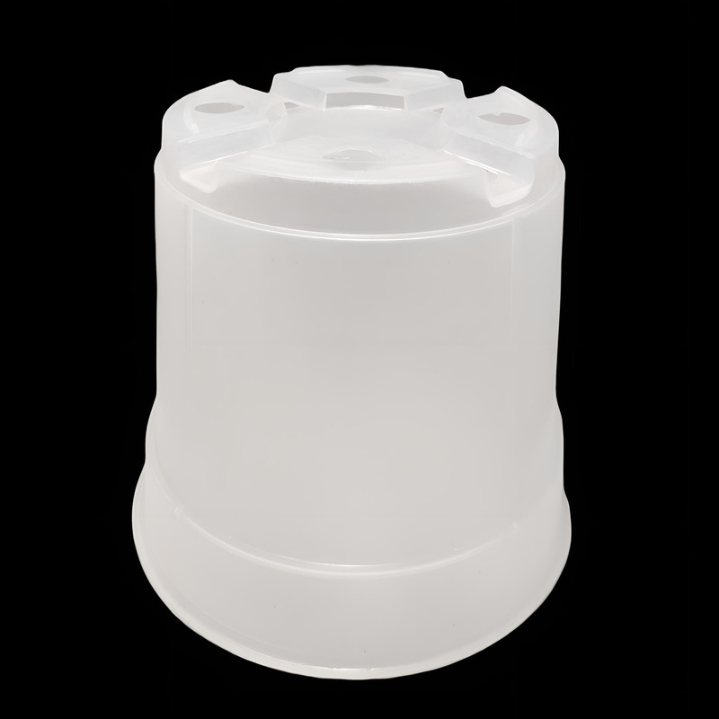 گلدان مدل شفاف ارکیده کد MGH_13_S20 مجموعه 4 عددی