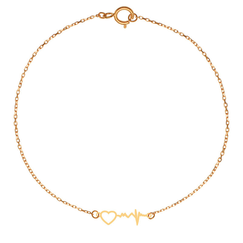 پابند طلا 18 عیار زنانه الن نار مدل ELN2142