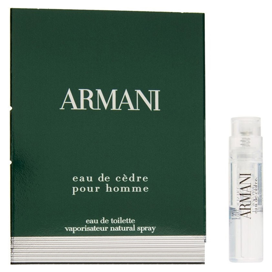 عطر جیبی مردانه جورجیو آرمانی مدل eau de cedre  حجم 1.2 میلی لیتر