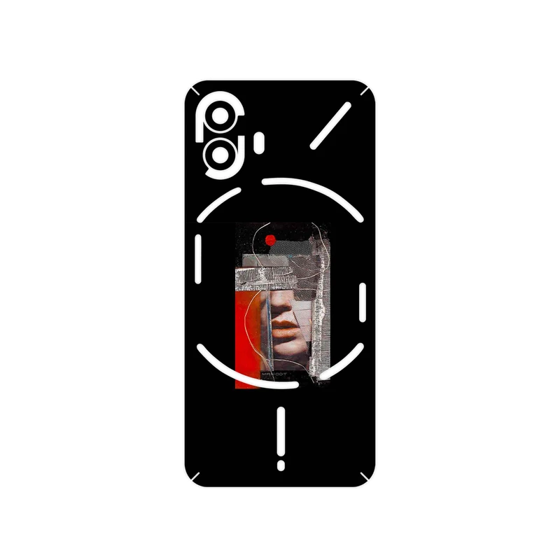 برچسب پوششی ماهوت مدل Collage of Mouth مناسب برای گوشی موبایل ناتینگ Phone 2