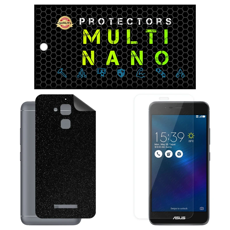 محافظ صفحه نمایش مولتی نانو مدل X-SFG مناسب برای گوشی موبایل ایسوس Zenfone 3 Max 5.2 in / ZC520TL به همراه برچسب پوششی