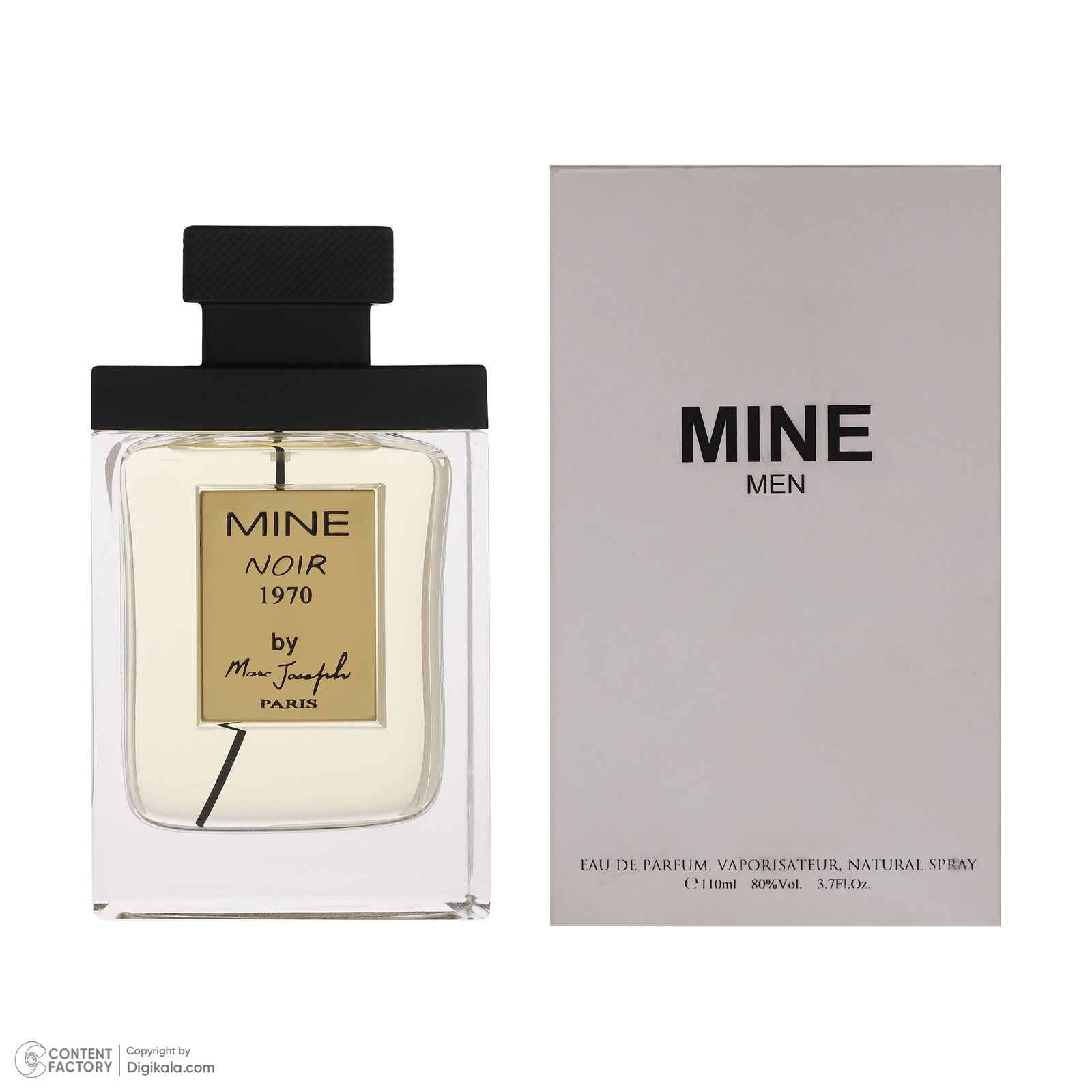 تستر ادو پرفیوم مردانه مارک ژوزف مدل mine noir 1970 با رایحه گرم حجم 110 میلی لیتر -  - 2