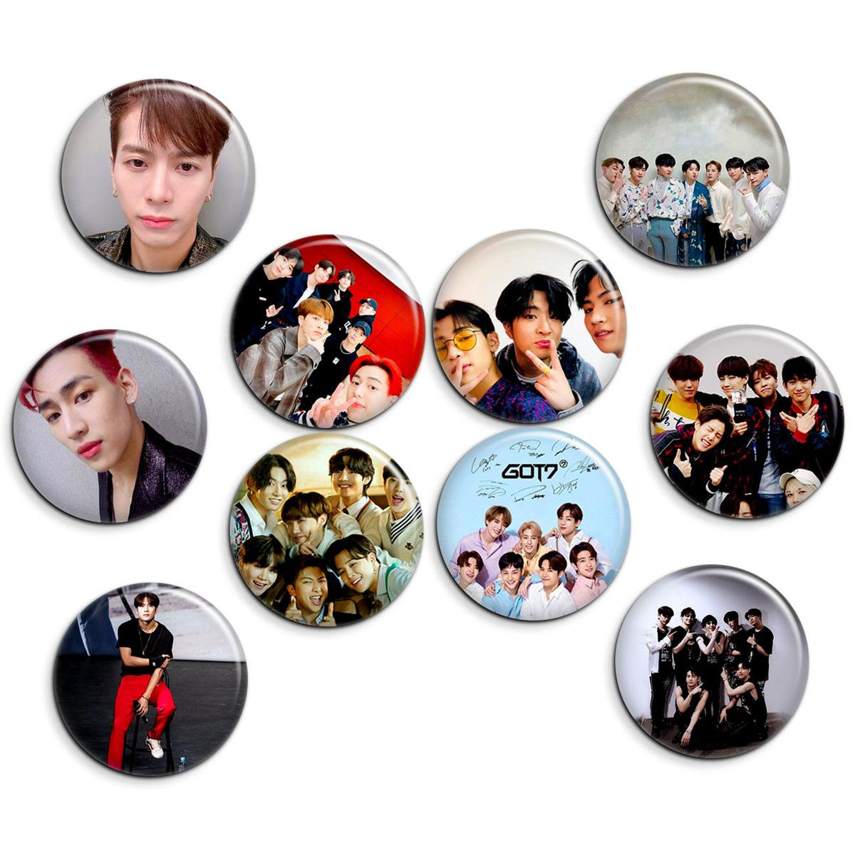 پیکسل پرمانه طرح GOT7 کد pmg.5517 مجموعه 10 عددی