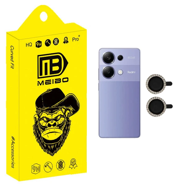 محافظ لنز دوربین میبو مدل Jewel Shining مناسب برای گوشی موبایل شیائومی Redmi note 13 4G