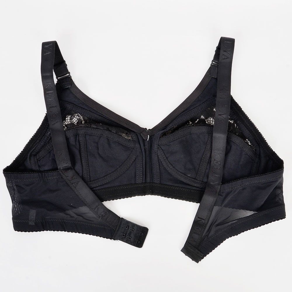 سوتین زنانه تیدامی 724 مدل 340019902 گیپور رنگ مشکی -  - 4