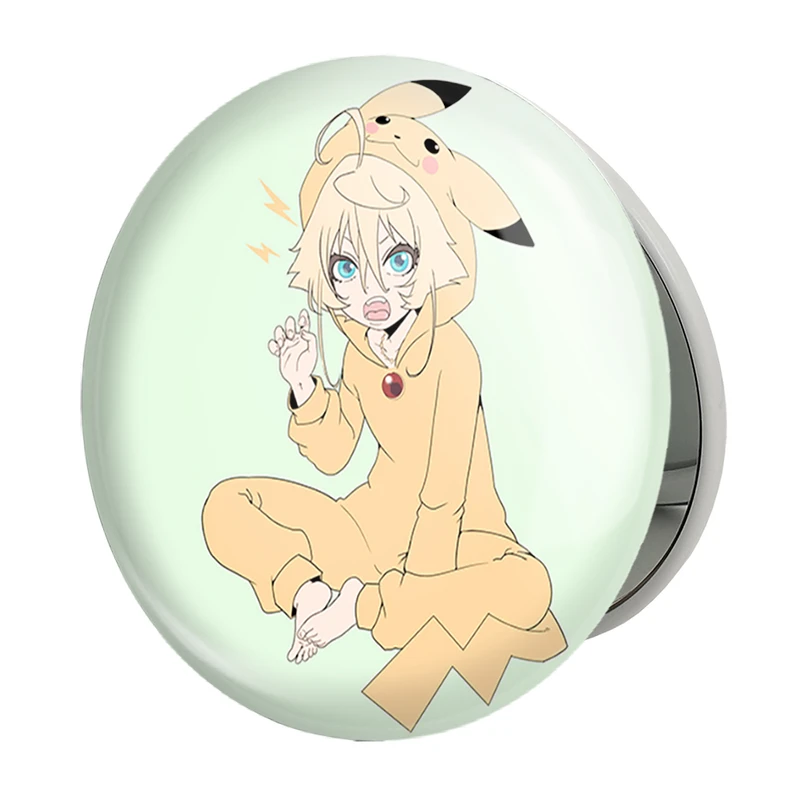 آینه جیبی خندالو طرح تانیا انیمه یوجو سنکی مدل تاشو کد 34670